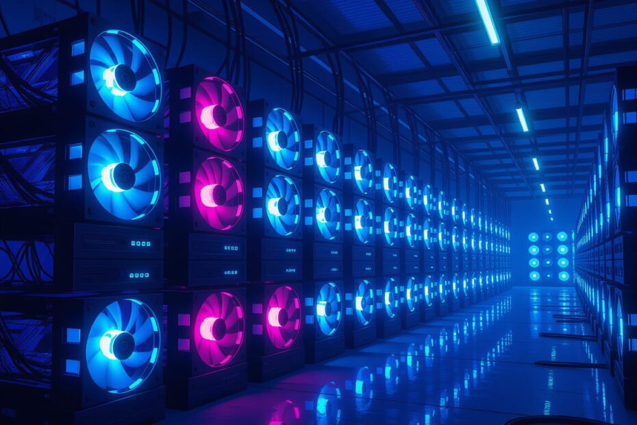 minado de criptomoneda